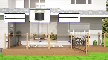 🔧 BLIKA Black Swage Lag Screws for 1/8" Cable Railing – Installation Tutorial