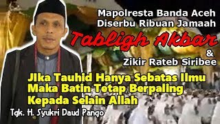 Tanda2 Matinya Hati  3 Tingkatan Tauhid kajian Tauhid Tasawuf Abu Syukri Daud Pango