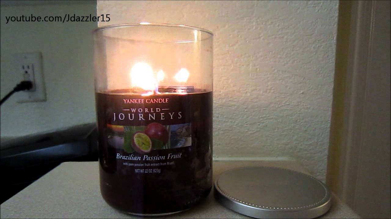 Yankee Candle Review Brazilian Passion Fruit YouTube