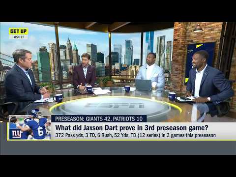 Jaxson Dart a BULLSEYE for the Giants? 🎯 + Will Aaron Rodgers be BACK AT HIS PEAK? 📈 | Get Up