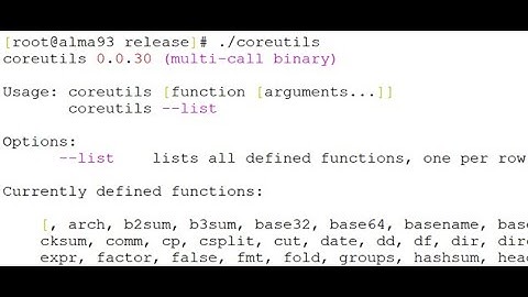 Học ngôn ngữ lập trình Rust từ việc biên dịch uutils coreutils để xài lệnh Linux viết bằng Rust