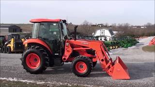 Kubota M7060HDC12 with Cab and Loader! Only 385 Hours!