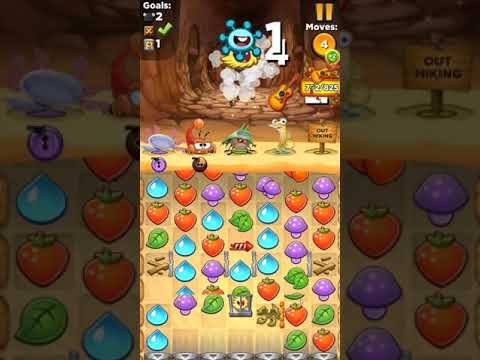 Best Fiends level 97 no boosters | PuzzledCubes.site