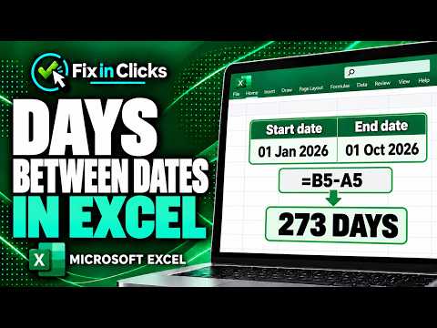 How to Calculate the Difference Between Two Dates in Excel