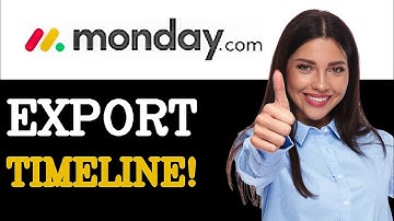 How To Export Monday.com Timeline View (2025)
