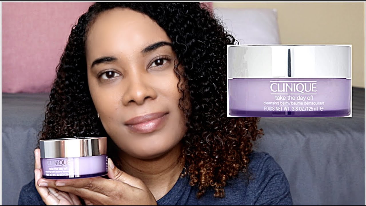 Clinique Take The Day Off Cleansing Balm YouTube
