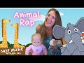 MINI BABY CLASS Animal Rap FUN with BABY! TAPPING CHANT and BABY BOUNCE