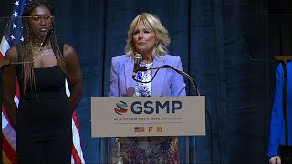 Jill Biden marks 50th anniversary of Title IX