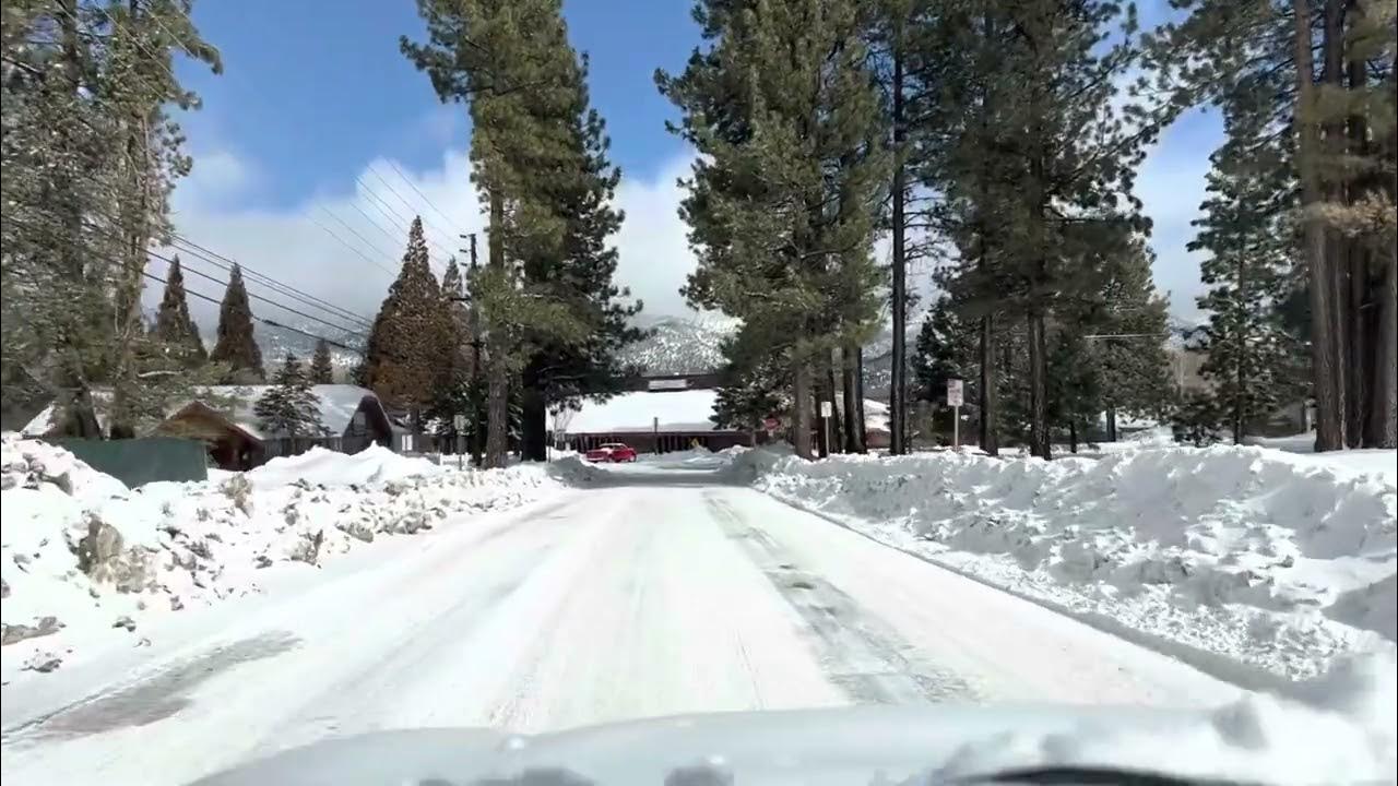 Big bear road conditions YouTube
