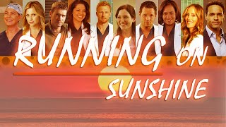 Running on Sunshine - Grey's Anatomy [Lyrics English/Español]