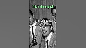 Thumbnail of I Fought the Law by The Clash is a cover version of the Crickets' song from 1960 😲 #coversong