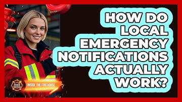 How Do Local Emergency Notifications Actually Work? - Inside the Firehouse