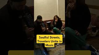 Singing A Traditional Song With Travelers.