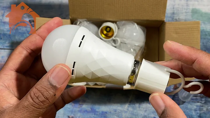 Neporal A19 Rechargeable Light Bulb