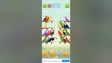 Bird sort puzzle walkthrough #viral #shorts #trending #short #birds