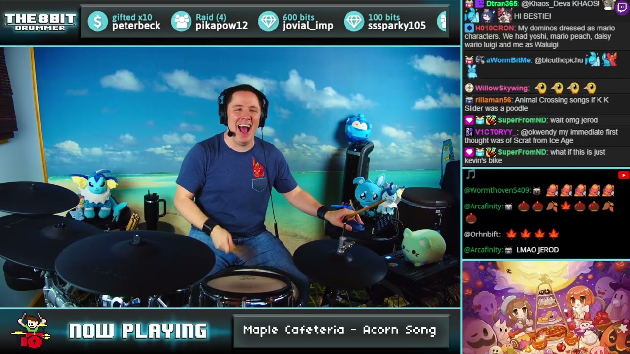 The8BitDrummer // Maple Cafeteria - Acorn Song
