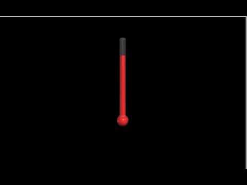 Visual Python thermometer - YouTube