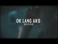 Kritiko - OK LANG AKO (Lyrics Video)(Prod. Vino Ramaldo)