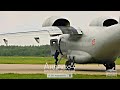 Ан-72 мал да удал. Самолет с движками за спиной. Взлет из Кубинки.