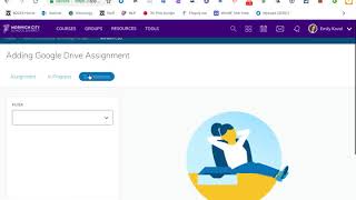 Schoology: Google Drive Assignments