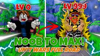 Noob To Pro in UNIT WARS! (New Roblox Tower Defense Game!)