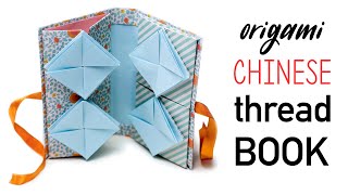 Origami Chinese Thread Book Tutorial - DIY - Paper Kawaii