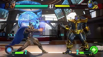 MARVEL VS. CAPCOM: INFINITE - Spencer & Thor VS Dante & Thanos