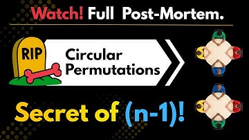 Do You Love Maths ? Watch This Unique Way Circular Permutation | Secret Behind (n-1) Factorial !