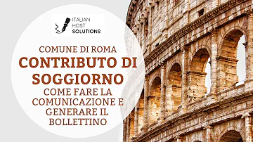 Come pagare la tassa di soggiorno?