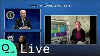 LIVE: Biden and Harris Take Virtual Tour of Covid Vaccination Site in Glendale, Arizona