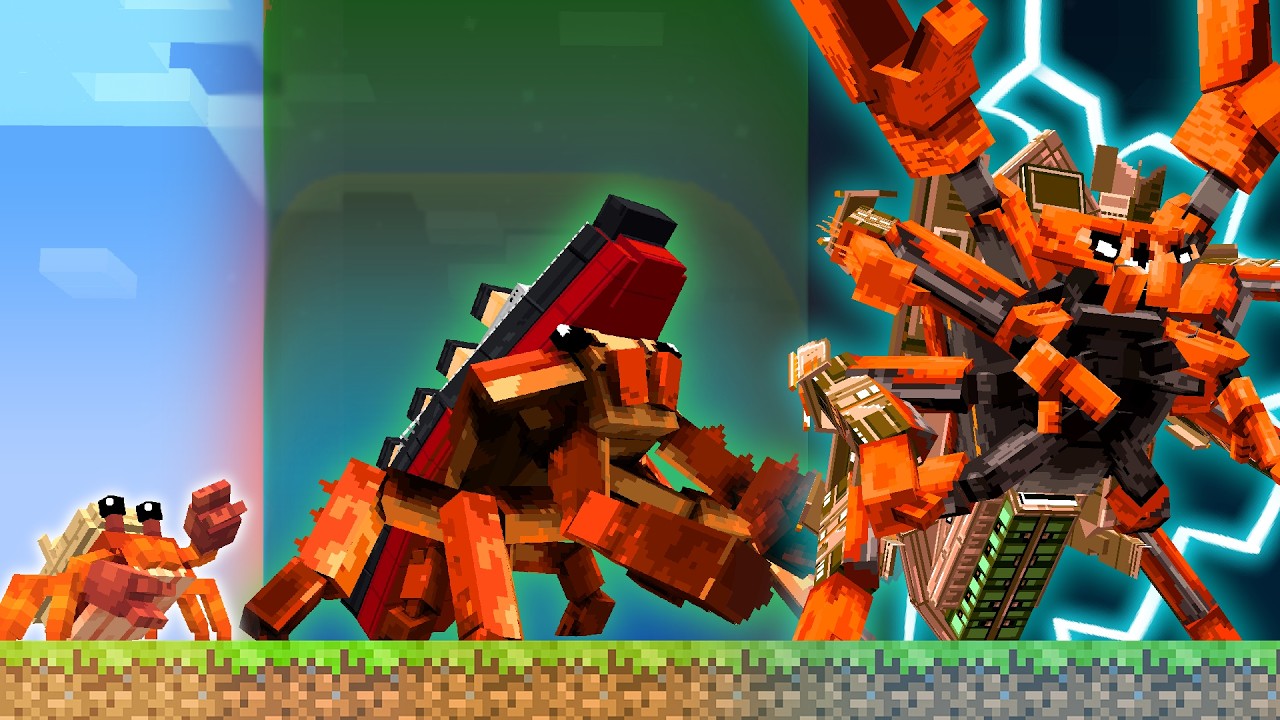 Upgrading CRABTANIC Into a GOD in Minecraft