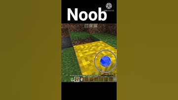 Mlg in minecraft noob vs pro vs hacker #shorts
