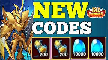NEW IDLE HEROES CODES March 2023 - IDLE HEROES REDEEM CODES 2023