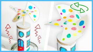 Make a Convection Heat Powered Windmill - Fun Kids Science Experiments