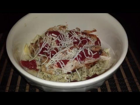 Chicken Pesto with Penne
