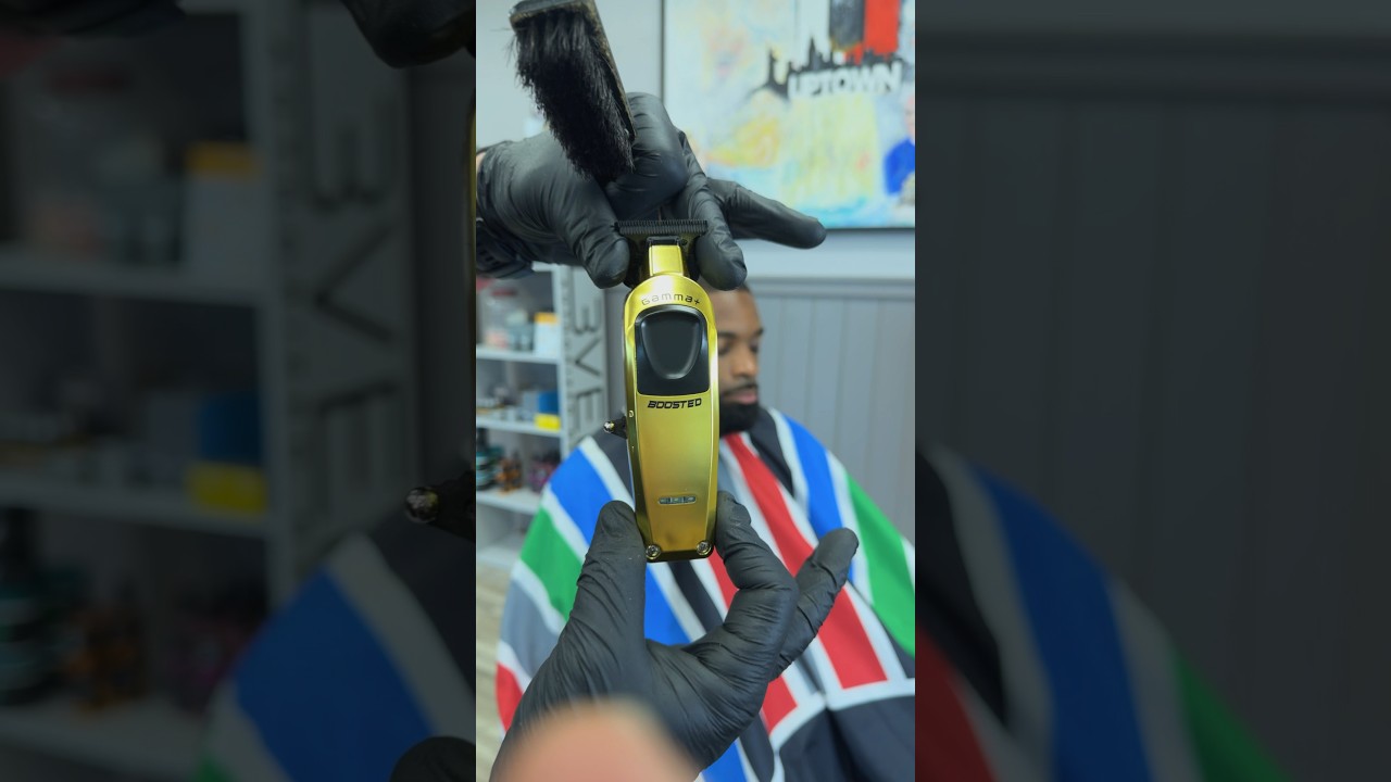 🔥HOT NEW RELEASE GAMMA BOOSTED TRIMMER🔪 #barber