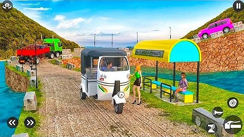 Auto Tuk Tuk Rickshaw Driving Game play offroad Drive Tuk Tuk Rickshaw