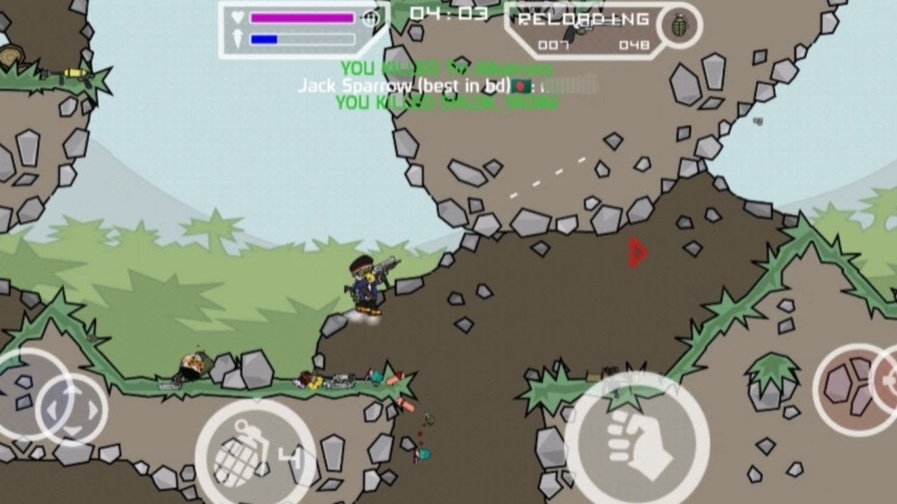 DAY-99 || MINIMILITIA DOODLE ARMY GAMEPLAY ||2026 LATEST UPDATE || 22 KILLS||OUTPOST MAP||