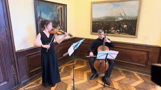 A. F. Z Dietz Duo For Violin And Cello. Allegro. Anna Dmitrieva Violin, Pavel Serbin Cello