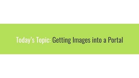 Getting Images into a Symbiota Portal
