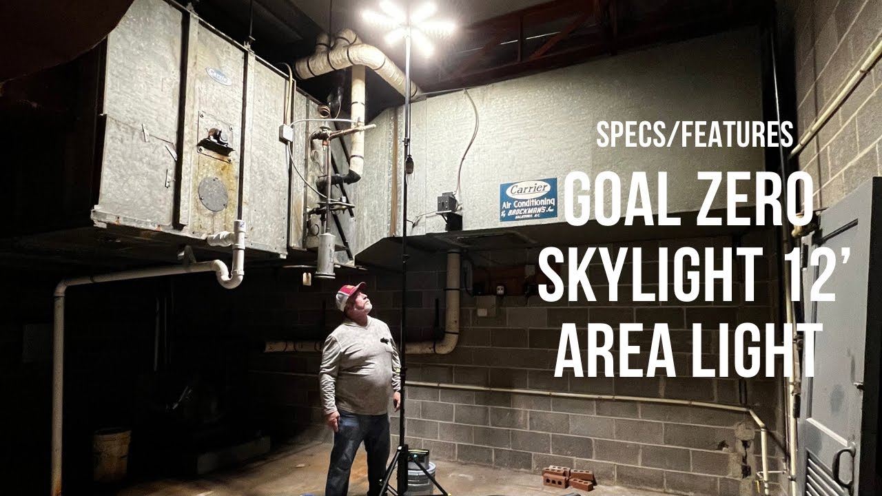 Goal Zero Skylight 12’ Area Light Specs/Features YouTube