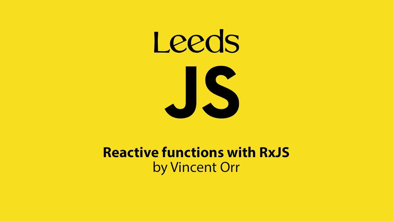 Reactive Function with RxJS - YouTube