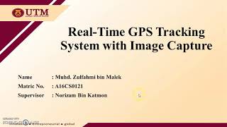 FYP Presentation for Bachelor Degree