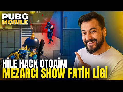 FATİH LİGİ SIRA 10 💪🏻 AMA SAKIN İZLEME HİLE - OTOAİM HEPSİ ! MEZARCI SHOW / Pubg Mobile