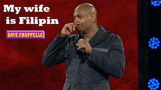 Dave Chappelle : The Age of Spin || My wife is Filipino Dave Chappelle