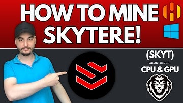 How To Mine SKYTERE SKYT   GPU & CPU Mining Tutorial! NEW PoW Coin!