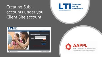 AAPPL - Creating Sub-accounts under your Client Site account