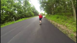 Play video: Raw Run Down Eagle Descent Downhill Longboarding- Tony Buss
