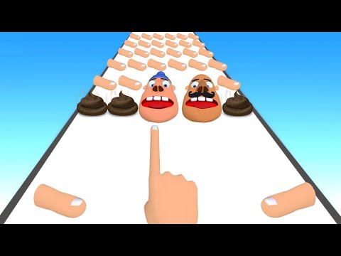 ALL LEVELS of Finger Runner 3D #funny #mobilegame
