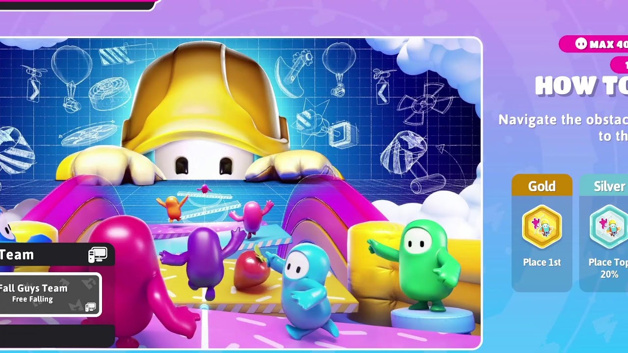 "Coaching" Shadows in Fall Guys 4